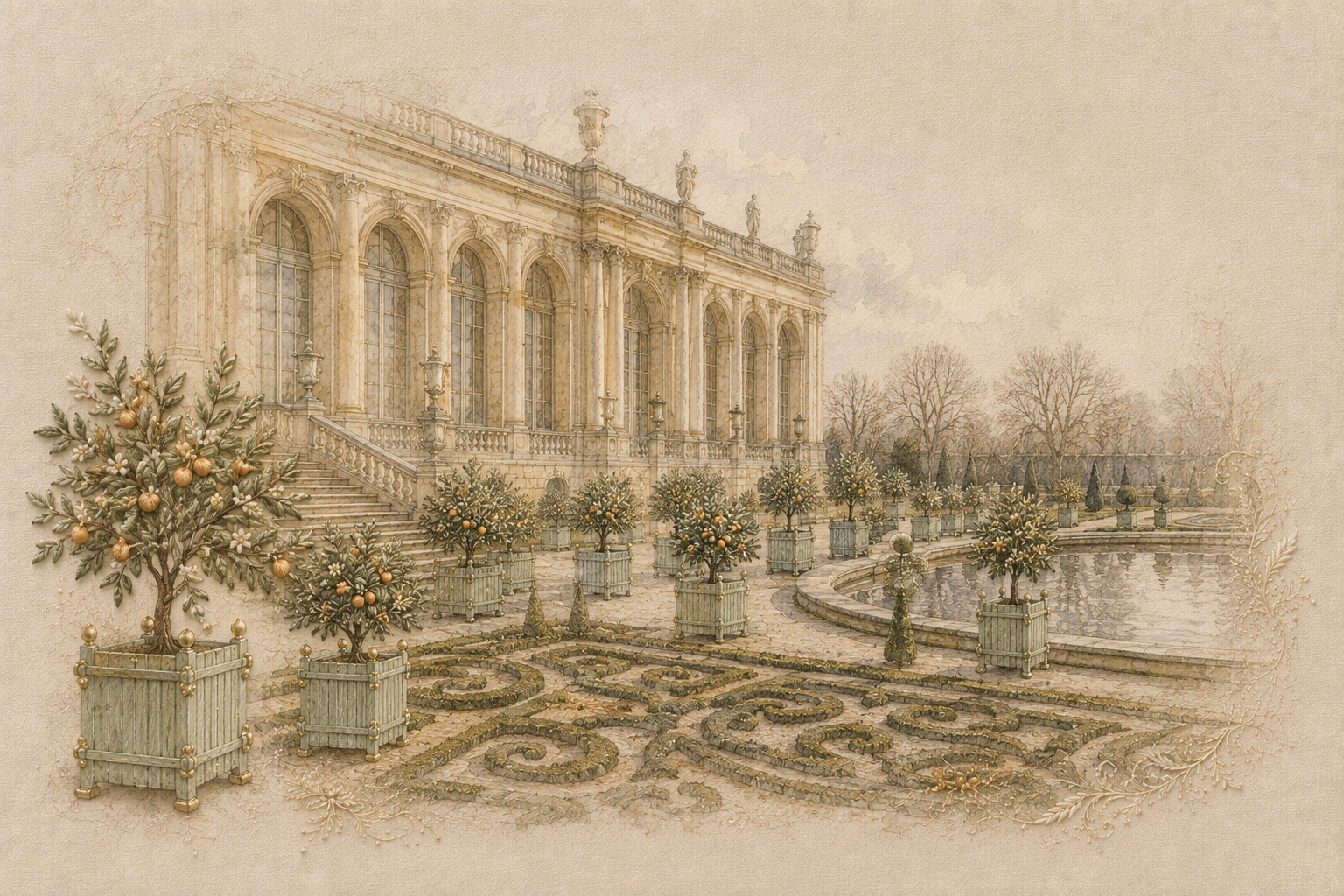 The Orangerie garden